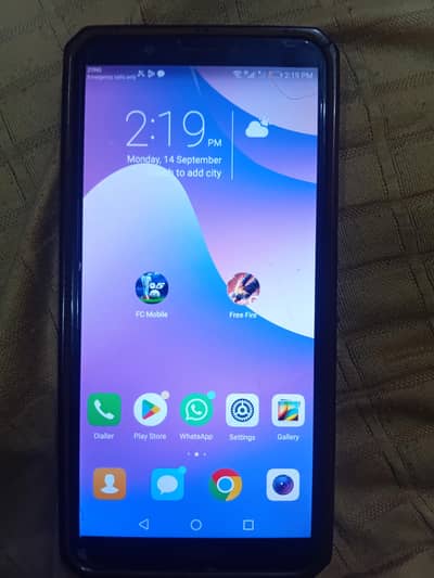 Huawei Y7 Prime in neat condition