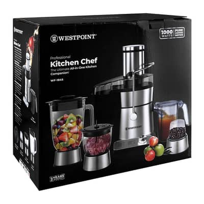 Professional Kitchen Chef - 4 in 1 (Juicer. Chopper. Blender. Grander)