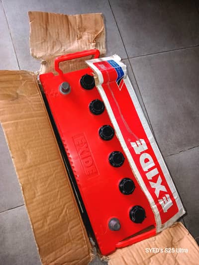 URGENT SALE EXIDE HP150 12V 100AH LEAD ACID UPS&SOLAR BATTERY USED