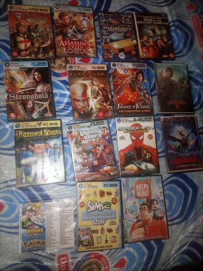 13 in 1 Games DVDS