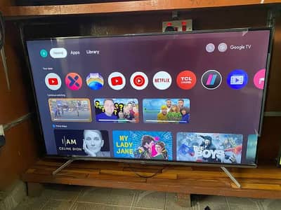 55 inch TCL Android Led Tv Frameless QLED model IPS Panel O3O24O36462