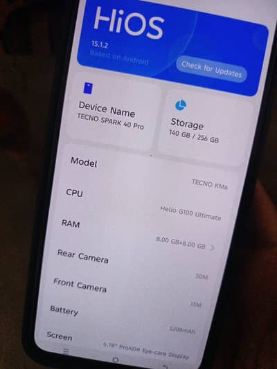 Tecno Spark 40 Pro