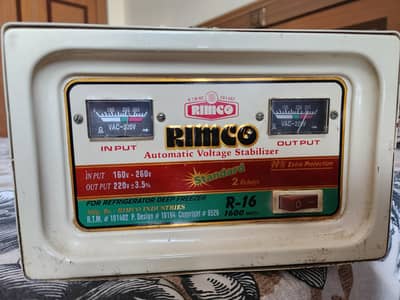 Rimco R-16 1600 Watts Stabilizer