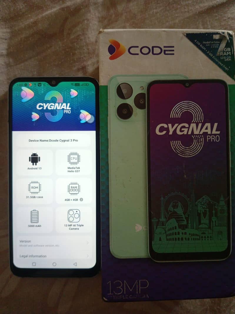 Dcode Cygnal 3 Pro 4+4/128 2
