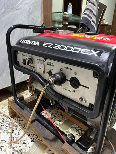 Honda EZ3000CX 2.5 KVA Generator with LPG Gas Kit & Accessories