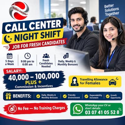Call Center Jobs In Lahore | Male & Female Required | Jobs | CSR Jobs
