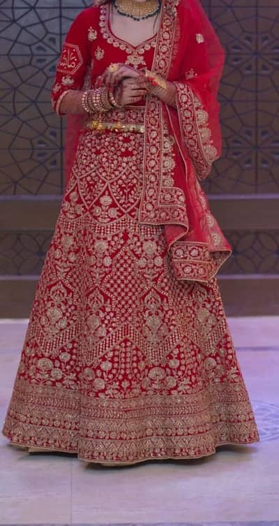 Bridal lengha for sale in good condition