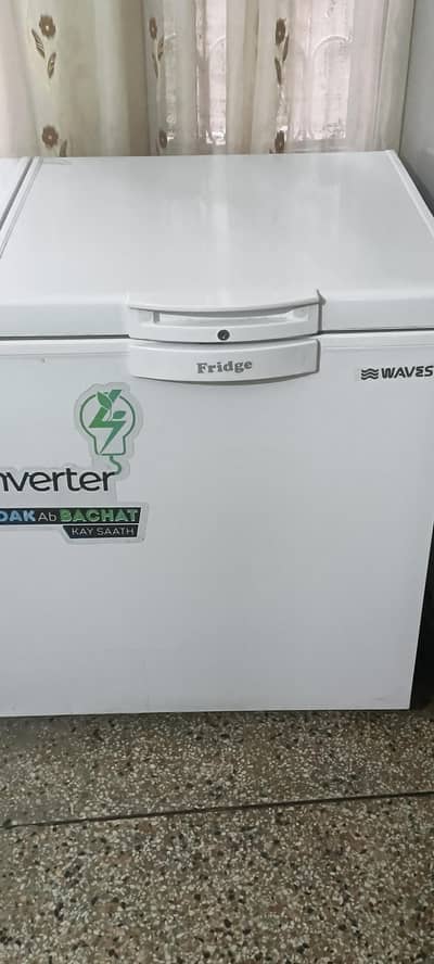 Waves Inverter Deep Freezer