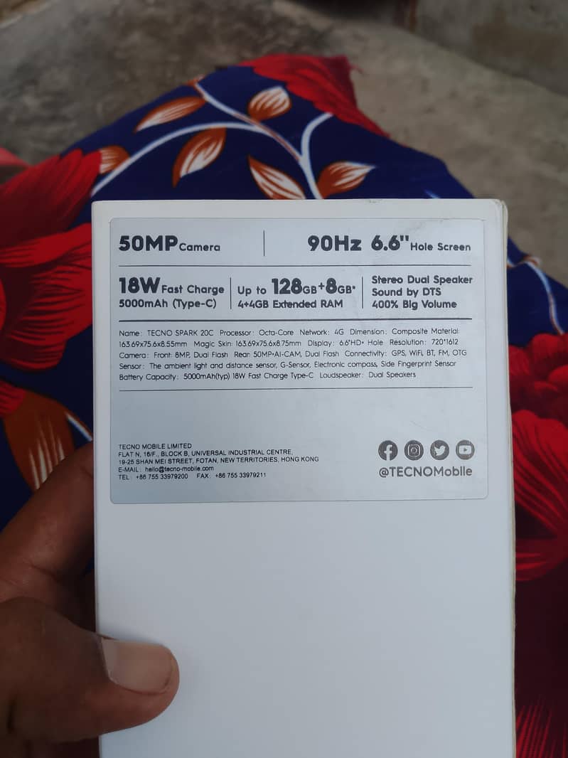Tecno Spark 20C 6