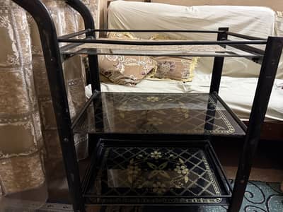 Premium Serving Trolley Tea, Lunch & Dinner | Strong & Stylish