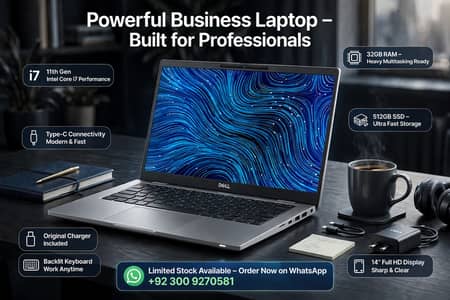 Dell Latitude 7420 – Premium Business Laptop Available!