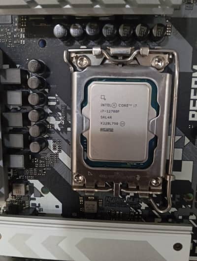 i7-12700F Processor + B660M Steel Legend Motherboard