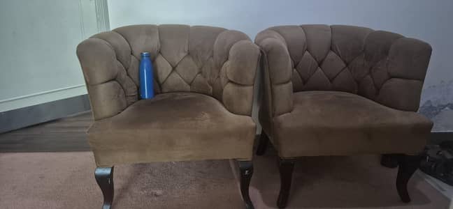 4 seater sofa set caramel velvet poshish.