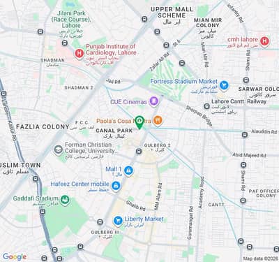 8 Kanal 10 Marla Commercial/Residential Plot For Sale Block G, Gulberg 2, Lahore