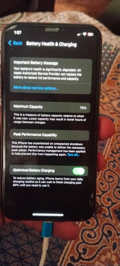 Iphone x not pta but sim working