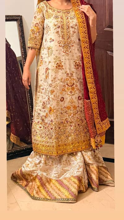 Nikkah bridal dress (Unused)- 65000