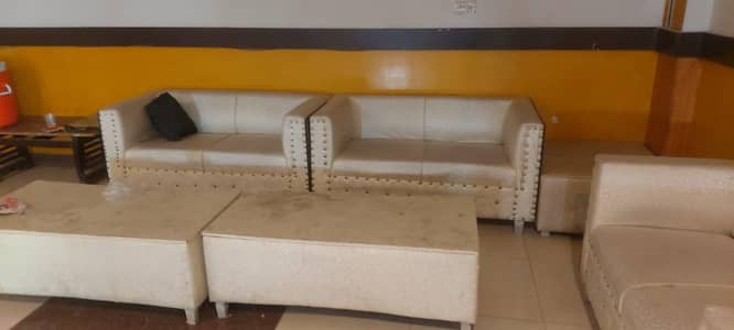 Used 7-Seater Sofa Set – Good Condition | Rs. 40000