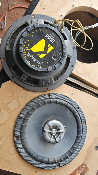original Kicker speakers 6" high quality sound made in Malaysia
