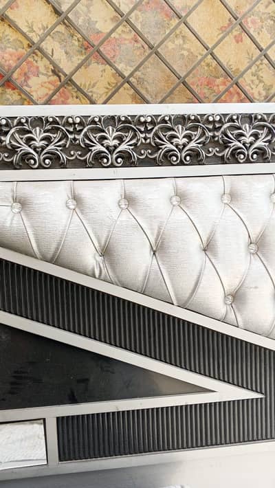 Bed with Dressing and Side Tables Available