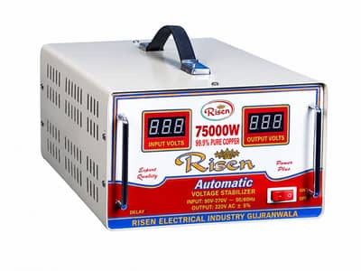 75000W Automatic Voltage Stabilizer – 100% Copper