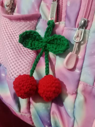 crochat keychain hand made