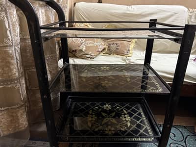 Premium Serving Trolley Tea Lun & Dinn |Strong & Stylish | 03459484648