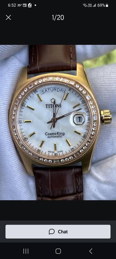 swiss made automatic movement both for men and women.