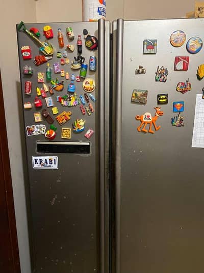 Samsung double door fridge and freezer