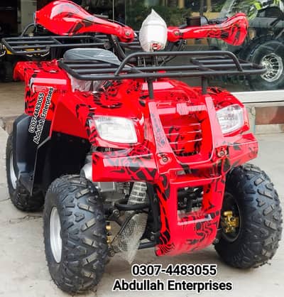 Brand new zero meter ATV Quad Bike jeep model for sale deliver all Pak