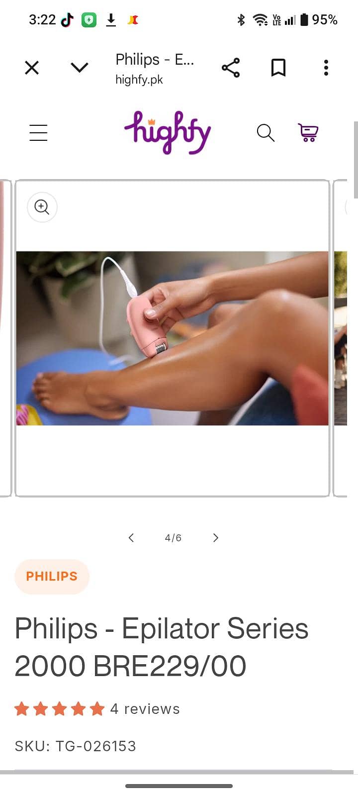 Philips Epilator 4