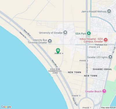 1 Kanal Plot For Sale In New Town, Gwadar