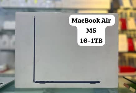 Apple 13" inch MacBook Air with M5 Chip  16gb ram 1tb storage