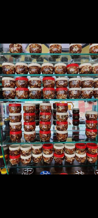 premium mix dry Fruit's jar with 8 multiple item's