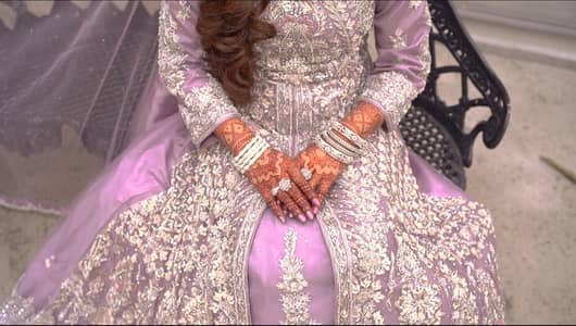 Bridal Maxi - Purple - One time used