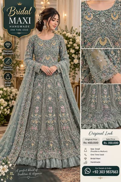 Bridal maxi