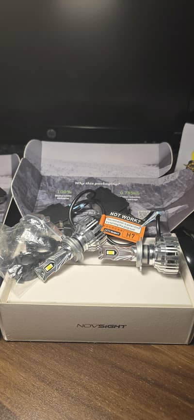 NOVISIGHT N67EP LED BULBS, 140w/32000lumens