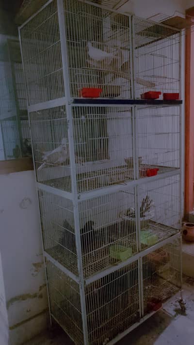 8 portion iron cage