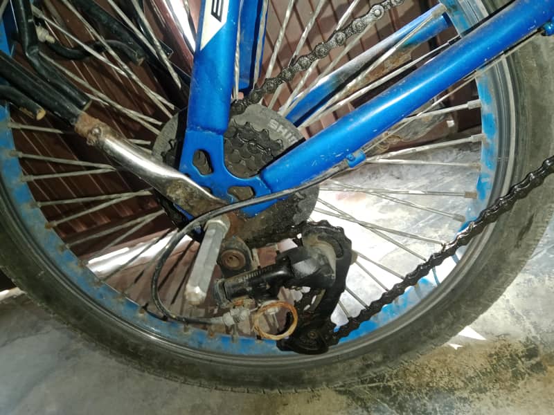 Stunt wheeling Bicycle 1