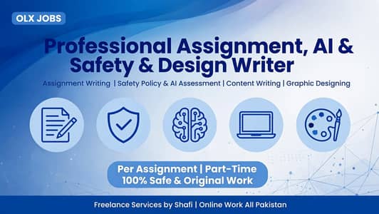 Professional Assignment, AI & Safety & Design Writer - Per Assignment