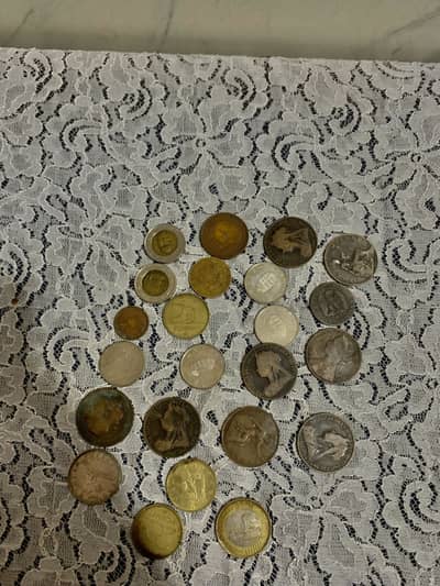 Vintage coins antique item