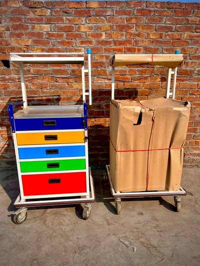 Dressing Trolley, Side Drawer, Dressing Trolley, Medical Side Tables