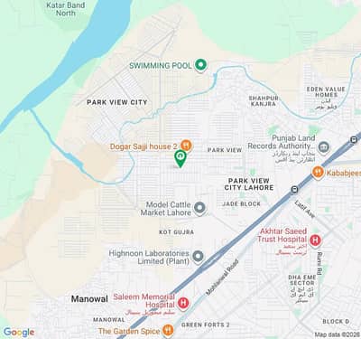 Corner 4.59 Marla Residential Plot for Sale | Park View City Lahore | Prime Location
