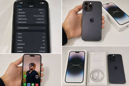 iPhone 14 Pro Max 128GB Non PTA 83% Battery 10/10