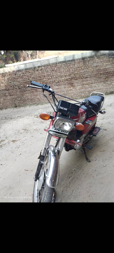 Honda cg 125 2022 sticker 23 ka