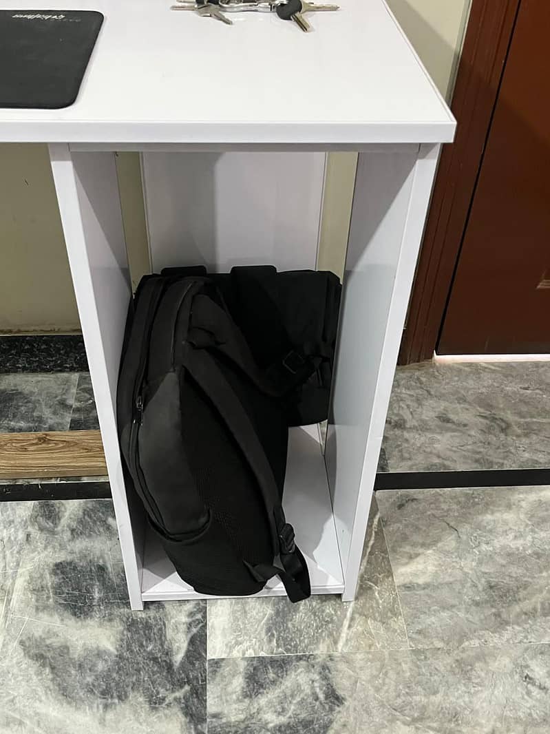 Premium Office / Computer Table with Storage & Upper Shelf 3