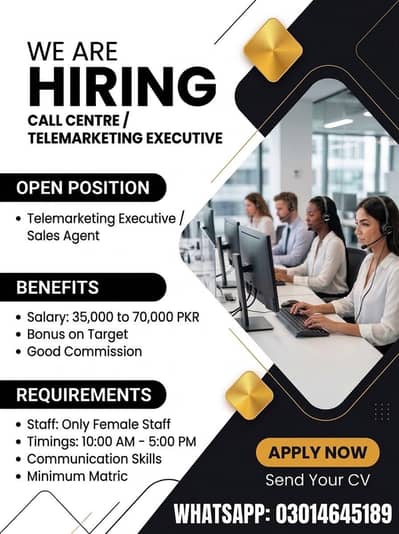 Telemarketing job