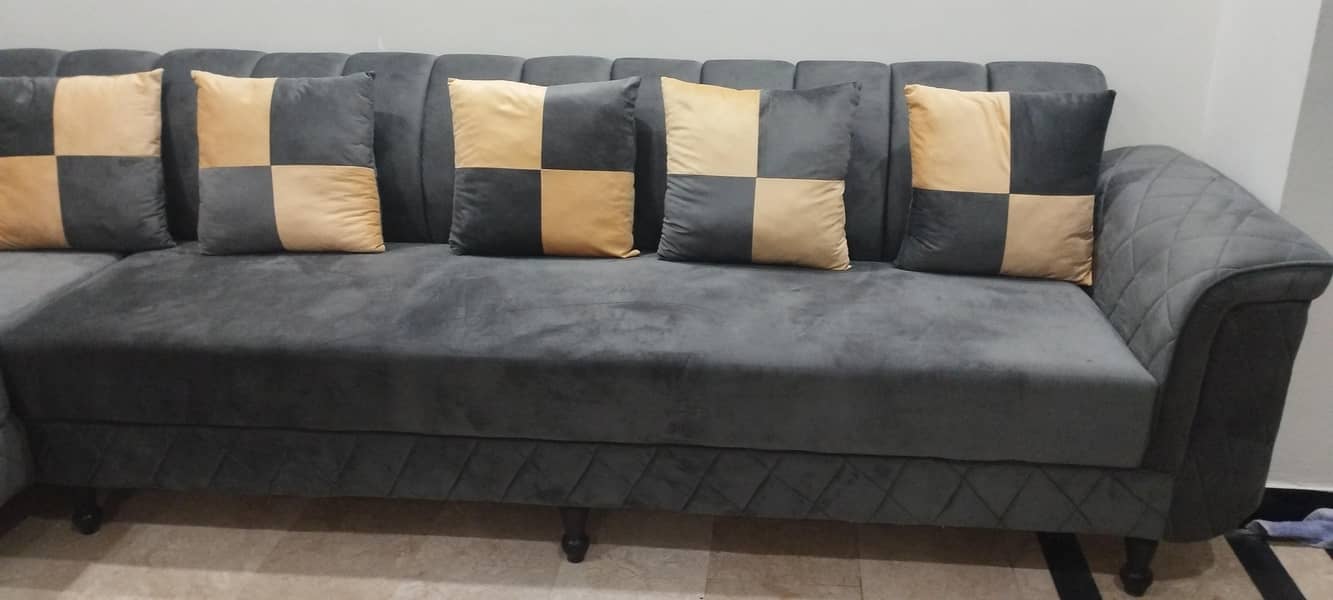 L SHAPE sofa 2