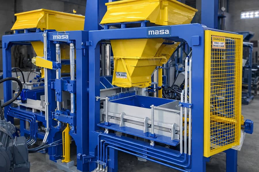 Paver Machine | Tuff Tile Machine | Concrete Block Making Machine 8