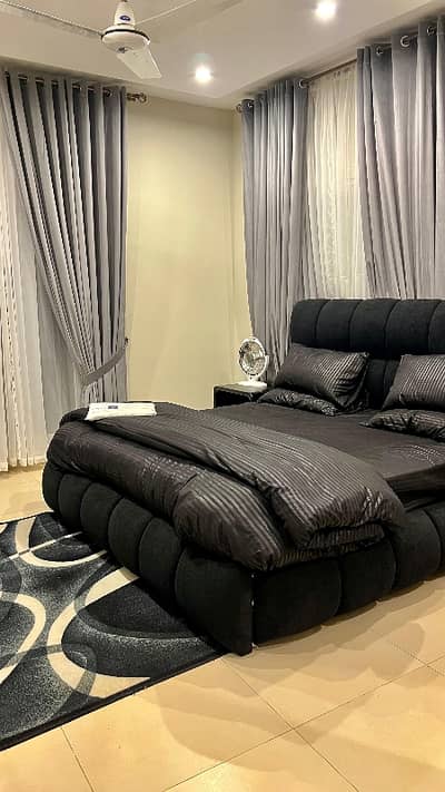 Rawalpindi Bahria Town Phase 7 River Hills 2 Bedroom Luxury Furnished Apartment Available For Rent