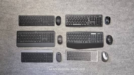 LOGITECH WIRELESS KEYBOARD & WIRELESS MOUSE DELL WIRELESS PAIR
